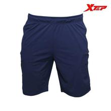 Xtep Dark Blue Woven Training Shorts For Men - 982229610171