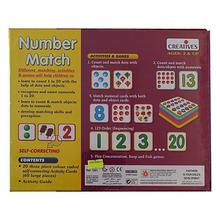 Creative Educational Aids Number Match Puzzle - Purple