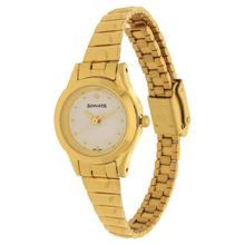 Sonata Analog White Dial Women's Watch - NH8976YL02CJ