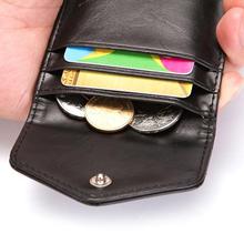 CUIKCA Fashion RFID Wallet Women Men Mini Ultrathin