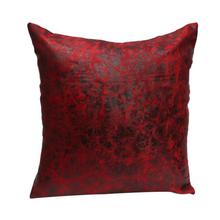 Set Of 5 Pieces Patterned Cushion Cover - Red