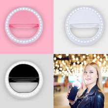 4 Mode Rechargeable  Selfie Ring Light