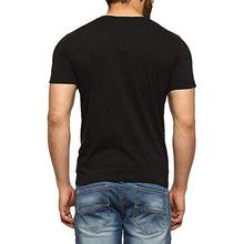 Cenizas Men's Half Sleeves V-Neck Casual Tshirt/T-Shirt