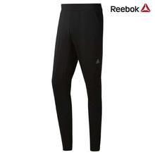 Reebok Black Wor Melange Doubleknit Pants For Men - DP6165