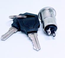 12mm Stainless steel electronic key switch