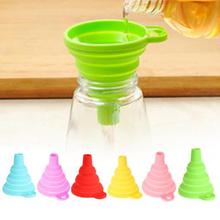 SALE- Protable Mini Silicone Foldable Funnels