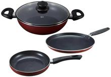 Monet Celebration Non-stick Induction Base Cookware- Set of 3