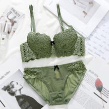 Fashion Sexy Bra Sets Embroidery Lingerie Underwear Women