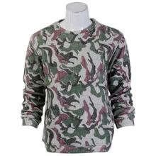 White Mix Woolen Mix Combat Printed Tops For Men-MSW1024