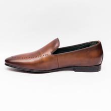 Gallant Gears Coffee Slip on Formal Leather Shoes For Men - (139-24)