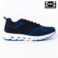 Caliber Shoes Black/Blue Ultralight Sport Shoes for Women -( 630 )