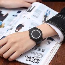 Full Matte Black Casual Unique Analog Watch