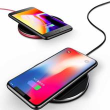 XUNDD 10W Metal Qi Fast Wireless Charger Charging Charger Pad