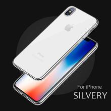 WeiFaJK Phone Case for iPhone 8 7 6 Plus 6s Silicone Soft Coque Luxury TPU Full Cover Case for iPhone 6 7 7 Plus 8 8 Plus X Case