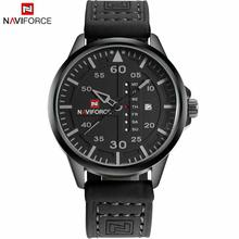 NaviForce NF9074 Fashion Army Sport Black Dial Analog Watch For Men