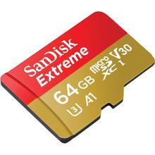 SanDisk 64GB Extreme Pro UHS-I microSDXC Memory Card with SD Adapter
