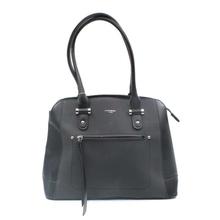 David Jones Black Zippered Handbag For Women