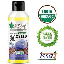 BLISS OF EARTH- Bliss of Earth Organic Castor Oil, 100ml and
