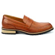 Brown Slip On Formal Shoes For Men