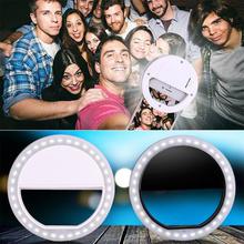 Universal Selfie LED Ring Flash Light Portable Mobile