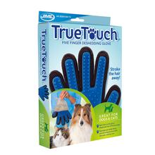 True Touch: Silicone Pet Grooming Glove And Massager