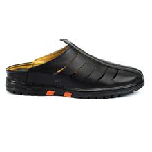 Black Slip On Sandals For Men - 913