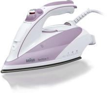 Braun TS505 Tex Style 5 Steam Iron – Pink/White