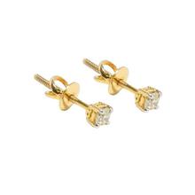 14k Gold Single Diamond  Stud  for Women