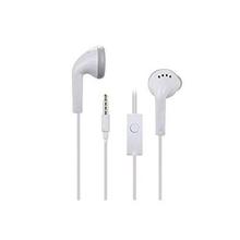 White Ear Buds Wired Earphones With Mic