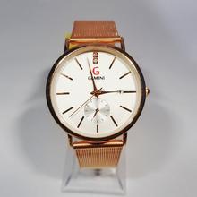 Gemini  Gold Strap White Dial Women's Watch