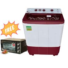 Videocon 7.3Kg Semi Automatic Washing Machine -VS73 (Get Free 19 Liter Electric Oven)