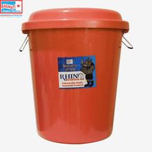 Bagmati Orange Rhino Bucket With Lid 30 Ltrs. - RHINO 3001