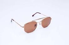 EAST Round Trendy Sunglass For Men- Brown