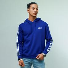 ERKE Pullover Hoodie Blue For Men 11219314259-601