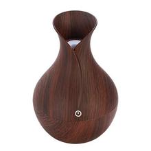 KBAYBO electric humidifier aroma oil diffuser ultrasonic wood grain