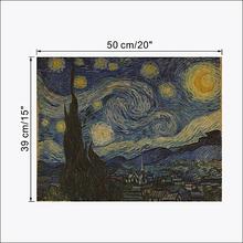 Kraft Pape Vincent Van Gogh Starry Night wall decal