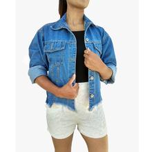 Blue Bird Denim Blue Jacket For Women