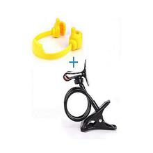 Combo Of Flexible Snake And Thumb OK Stand Mobile Holder-Multicolor