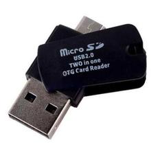 2-in-1 USB 2.0 Micro USB OTG TF Card Reader