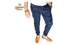 Virjeans Men’s Skinny Stretchable Cotton Slim Fit Pant Blue-(VJC 694)