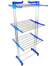 Grade 1 Heavy Duty Double Pole Foldable Cloth Dryer Clothes Drying Stand