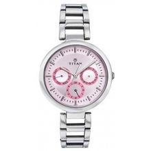 Titan Tagged Analog Chronograph Women's Watch 2480SM05