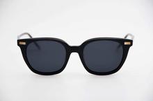 Black Acetate Polarized Sunglass (Unisex)- 405