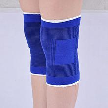 Knee Support Adjustable Fit Elastic Knitted Sweatbands- 2 Pcs Set