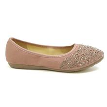 Stone Studded Closed Shoes For Women - 588-3