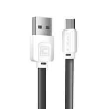 Cafele Micro USB Cable for Redmi 4X Flat Cable USB Micro USB 50cm 120cm Super Durable TPE Fast Sync Charging Cable