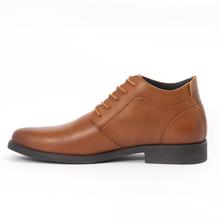 Caliber Shoes Tan Brown Lace Up Lifestyle Boots For Men - ( 273 C)