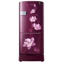 Samsung RR20M2Z4ZR7 192Ltr Direct Cool Single Door Refrigerator - MAGNOLIA RED