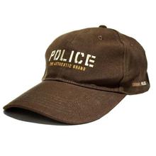 Police G13 Cap For Men- Brown