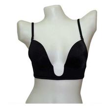 Low-Cut Bra For Ladies 'A' & 'B' Cup (Art.No-1916) - Black